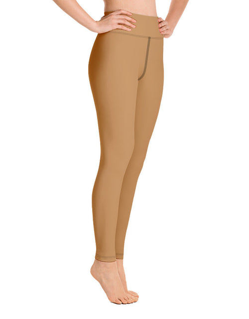 Load image into Gallery viewer, Women's Tropical Drift Wood Yoga Leggings by Tropical Seas Clothing
