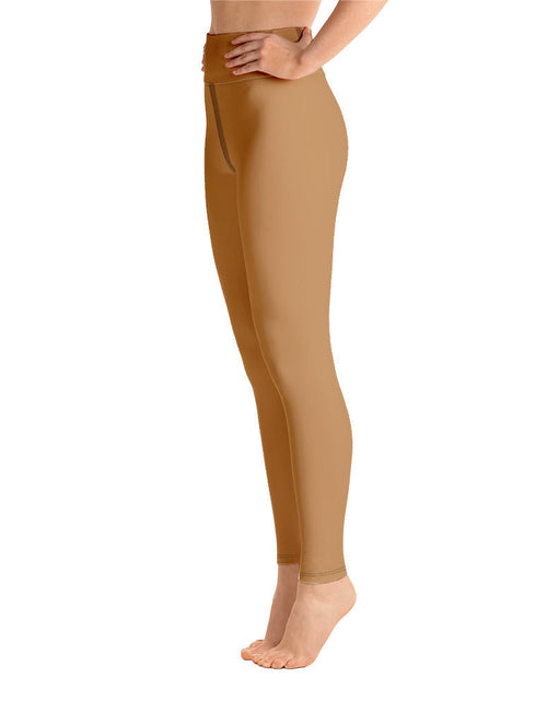 Load image into Gallery viewer, Women's Tropical Drift Wood Yoga Leggings by Tropical Seas Clothing
