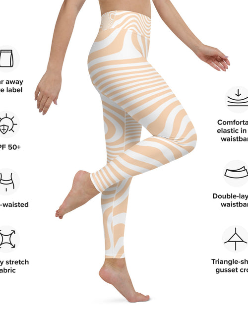 Load image into Gallery viewer, Women's Tropical Sandbar Yoga Leggings by Tropical Seas Clothing
