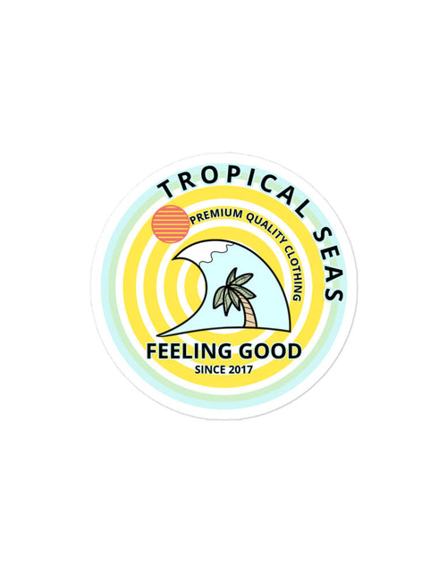 Load image into Gallery viewer, Feeling Good stickers by Tropical Seas Clothing
