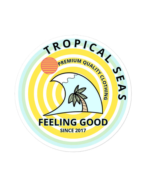 Load image into Gallery viewer, Feeling Good stickers by Tropical Seas Clothing
