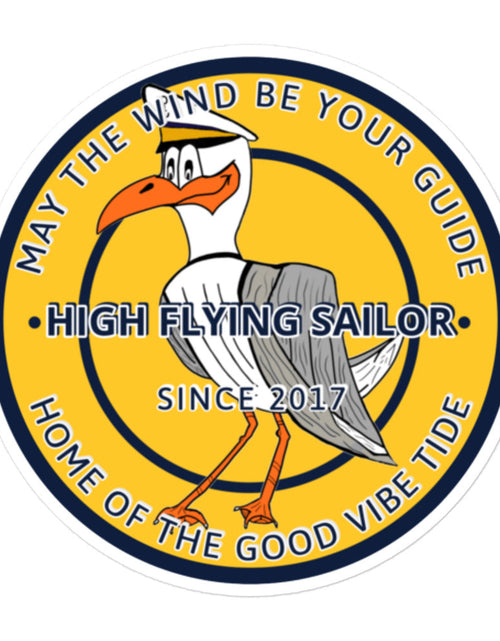 Load image into Gallery viewer, High Flying Sailor stickers by Tropical Seas Clothing
