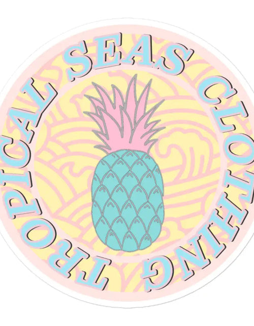 Load image into Gallery viewer, Sweet Pineapple stickers by Tropical Seas Clothing
