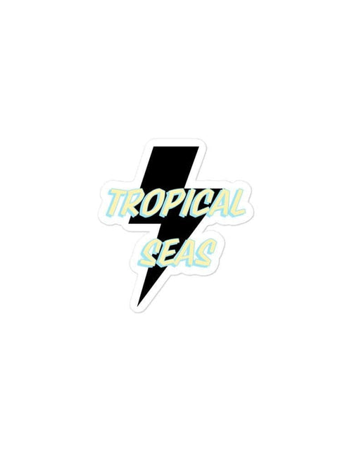 Load image into Gallery viewer, 80’s Lightning stickers by Tropical Seas Clothing
