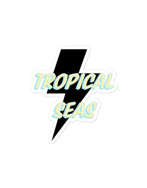 Load image into Gallery viewer, 80’s Lightning stickers by Tropical Seas Clothing
