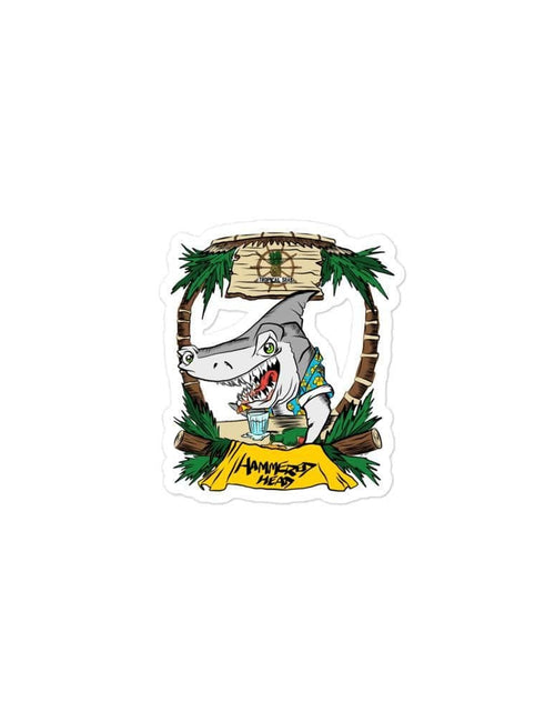 Load image into Gallery viewer, Hammered Head stickers by Tropical Seas Clothing
