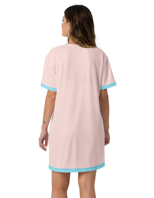 Load image into Gallery viewer, Women's Salty but Sweet T-shirt dress by Tropical Seas Clothing
