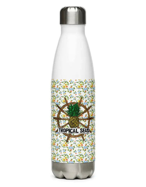 Load image into Gallery viewer, Aloha stainless steel Water Bottle by Tropical Seas Clothing
