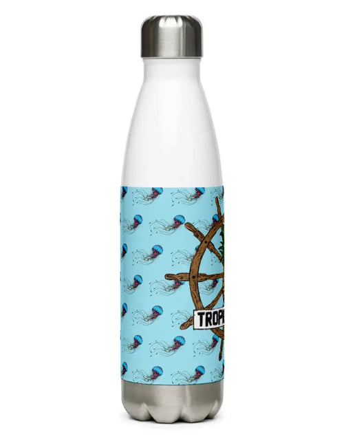 Load image into Gallery viewer, Tropical Seas Jellyfish Stainless Steel Water Bottle by Tropical Seas Clothing
