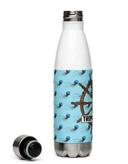 Load image into Gallery viewer, Tropical Seas Jellyfish Stainless Steel Water Bottle by Tropical Seas Clothing
