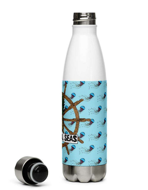 Load image into Gallery viewer, Tropical Seas Jellyfish Stainless Steel Water Bottle by Tropical Seas Clothing
