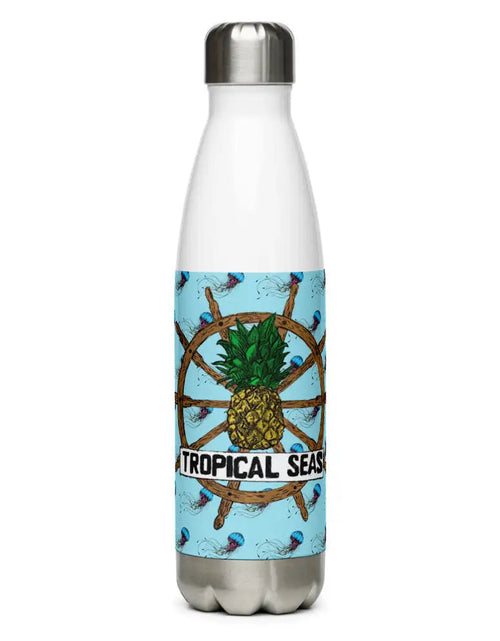 Load image into Gallery viewer, Tropical Seas Jellyfish Stainless Steel Water Bottle by Tropical Seas Clothing
