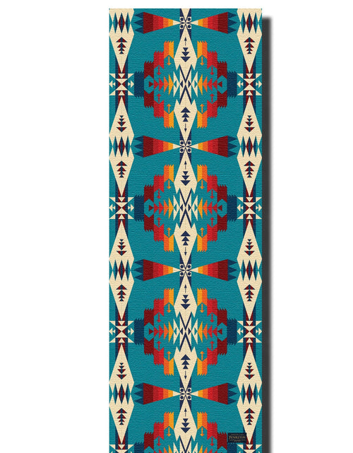 Load image into Gallery viewer, Pendleton x Yune Yoga Tucson Turquoise Mat 5mm by Yune Yoga
