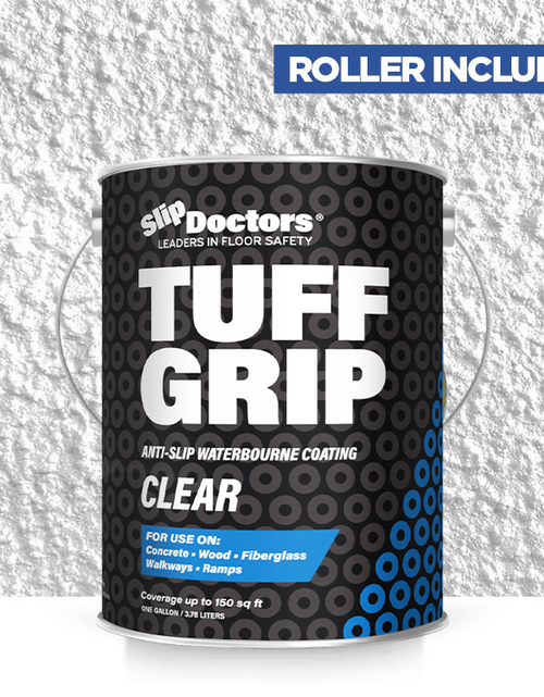 Load image into Gallery viewer, Tuff Grip or Tuff Grip Extreme - Aggressive Traction Non-Skid Floor Paint by SlipDoctors
