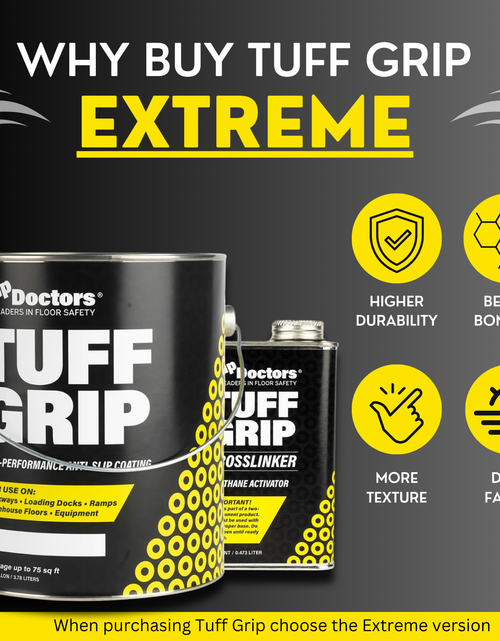 Load image into Gallery viewer, Tuff Grip or Tuff Grip Extreme - Aggressive Traction Non-Skid Floor Paint by SlipDoctors
