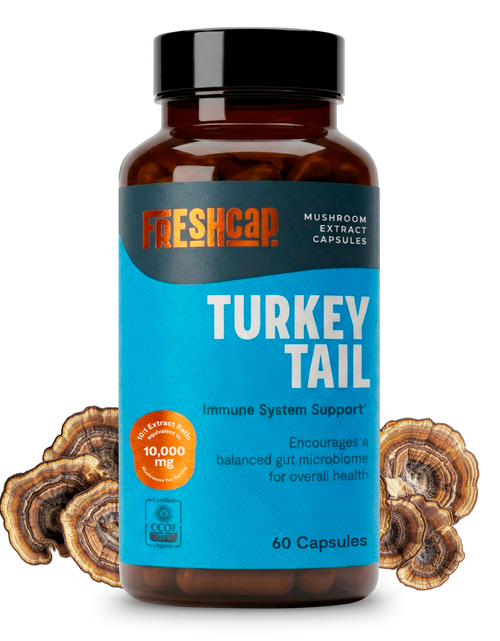 Load image into Gallery viewer, Organic Turkey Tail Mushroom Capsules
