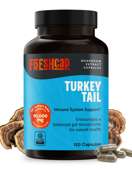 Load image into Gallery viewer, Organic Turkey Tail Mushroom Capsules
