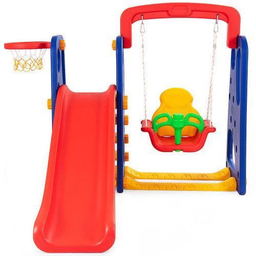 Load image into Gallery viewer, 3-in-1 Junior Children Climber Slide Playset
