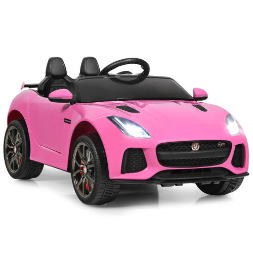 Load image into Gallery viewer, 12V Jaguar F-Type SVR Licensed Kids Ride On Car-Pink
