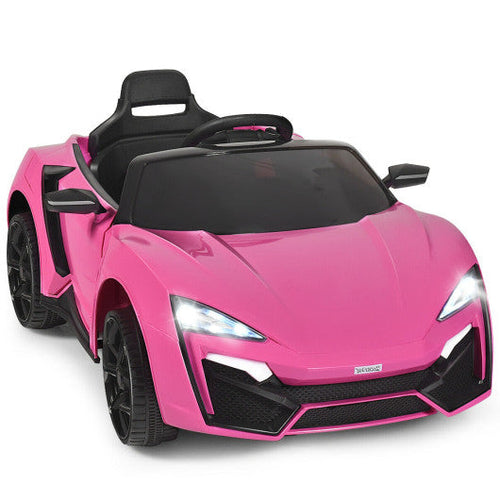 Load image into Gallery viewer, 12V 2.4G RC Electric Vehicle with Lights-Pink
