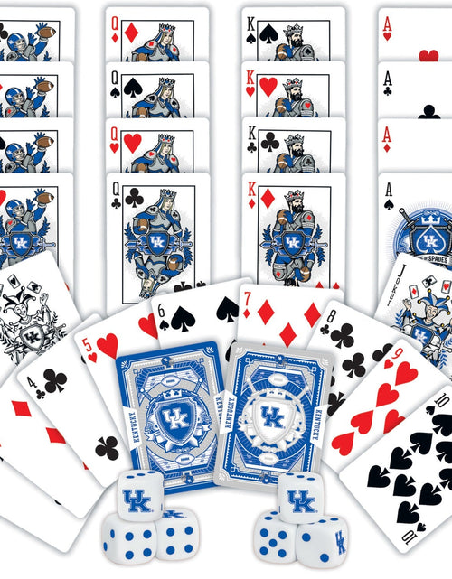 Load image into Gallery viewer, Kentucky Wildcats - 2-Pack Playing Cards &amp; Dice Set by MasterPieces Puzzle Company INC

