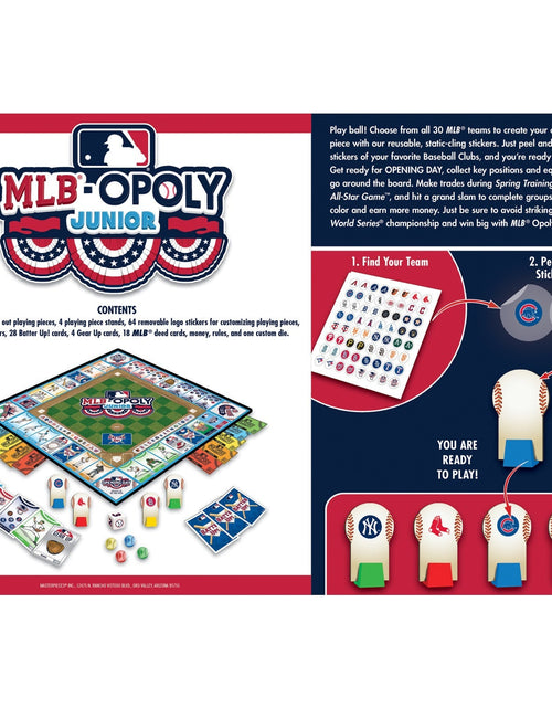 Load image into Gallery viewer, MLB Opoly Junior by MasterPieces Puzzle Company INC
