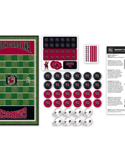 Load image into Gallery viewer, South Carolina Gamecocks Checkers Board Game by MasterPieces Puzzle Company INC
