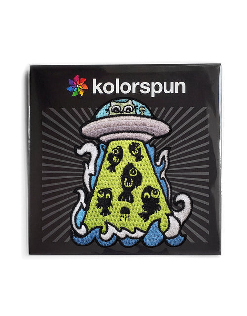 Load image into Gallery viewer, UFO Cat Patch by Kolorspun
