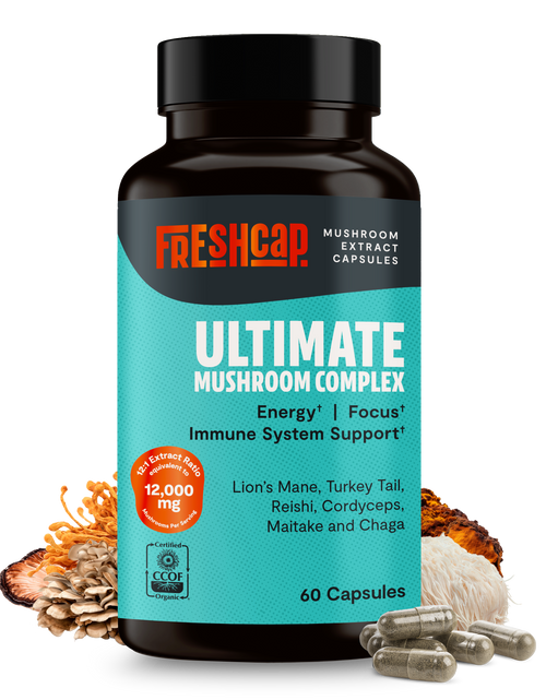 Load image into Gallery viewer, Organic Mushroom Complex Supplement Capsules
