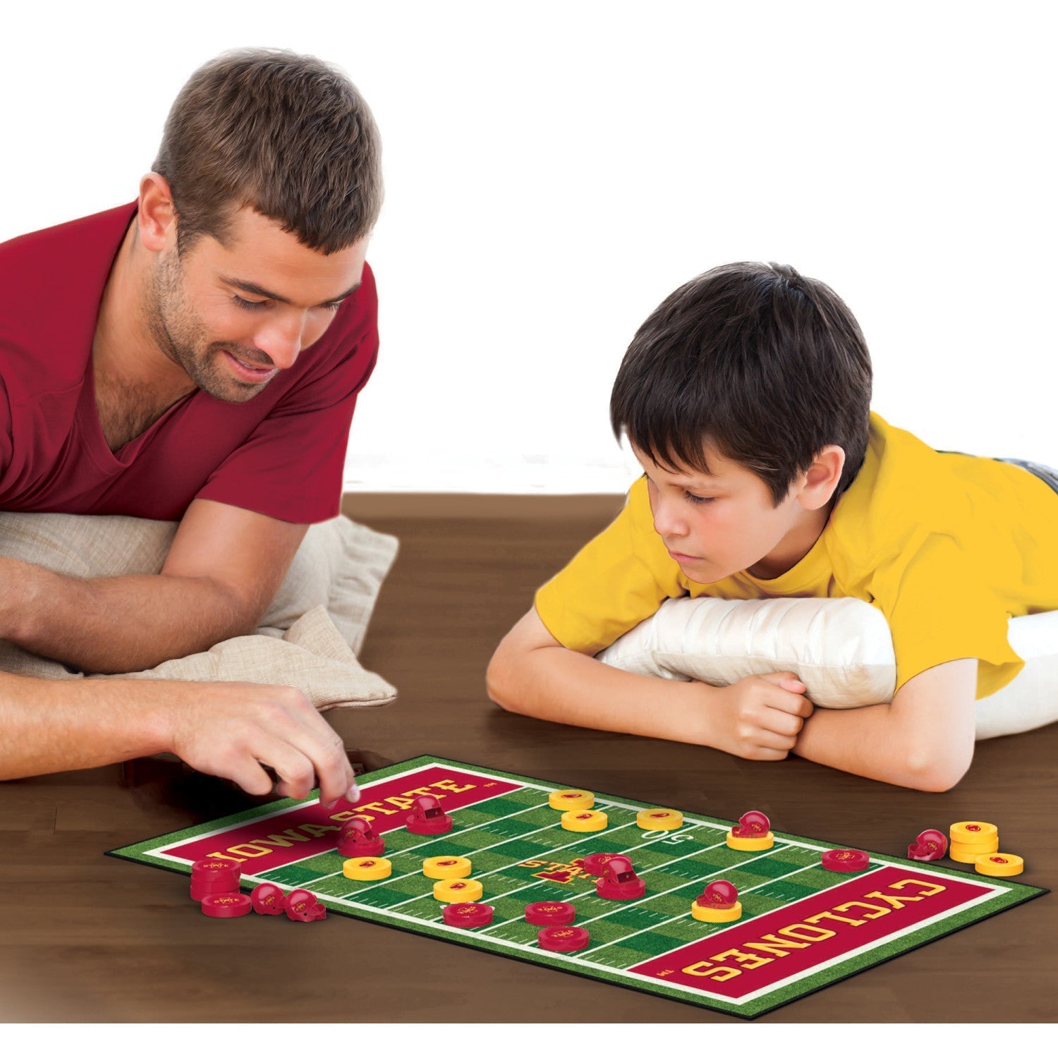 Iowa State Cyclones Checkers Board Game by MasterPieces Puzzle Company INC