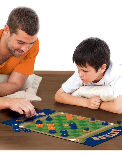 Load image into Gallery viewer, Houston Astros Checkers Board Game by MasterPieces Puzzle Company INC
