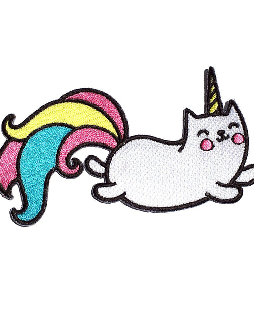 Load image into Gallery viewer, Unicorn Cat Patch by Kolorspun
