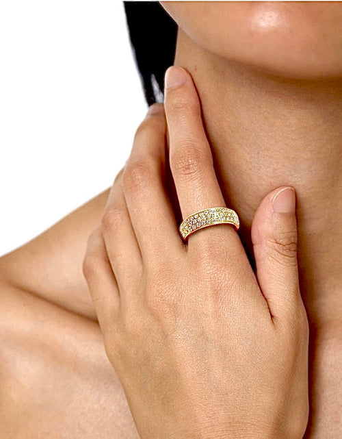 Load image into Gallery viewer, RG130W B.Tiff Three-Row Eternity Ring by B.Tiff New York
