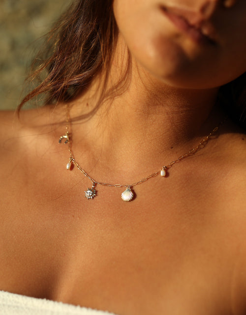 Load image into Gallery viewer, Malibu Necklace by Urth and Sea
