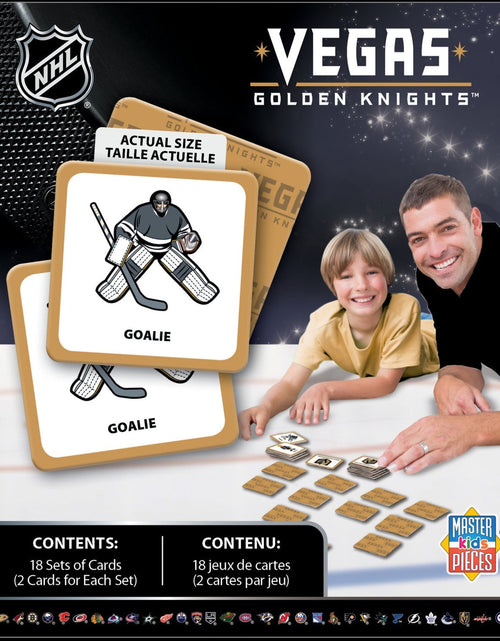 Load image into Gallery viewer, Vegas Golden Knights Matching Game by MasterPieces Puzzle Company INC
