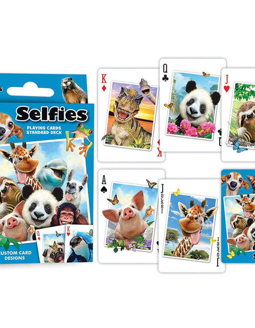 Load image into Gallery viewer, Selfies Playing Cards - 54 Card Deck by MasterPieces Puzzle Company INC
