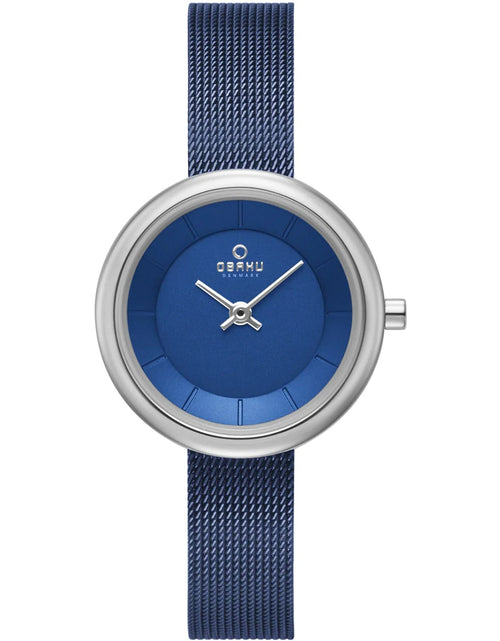 Load image into Gallery viewer, Obaku Women's Stille Arctic Blue Dial Watch - V146LXCLML by Balec Group
