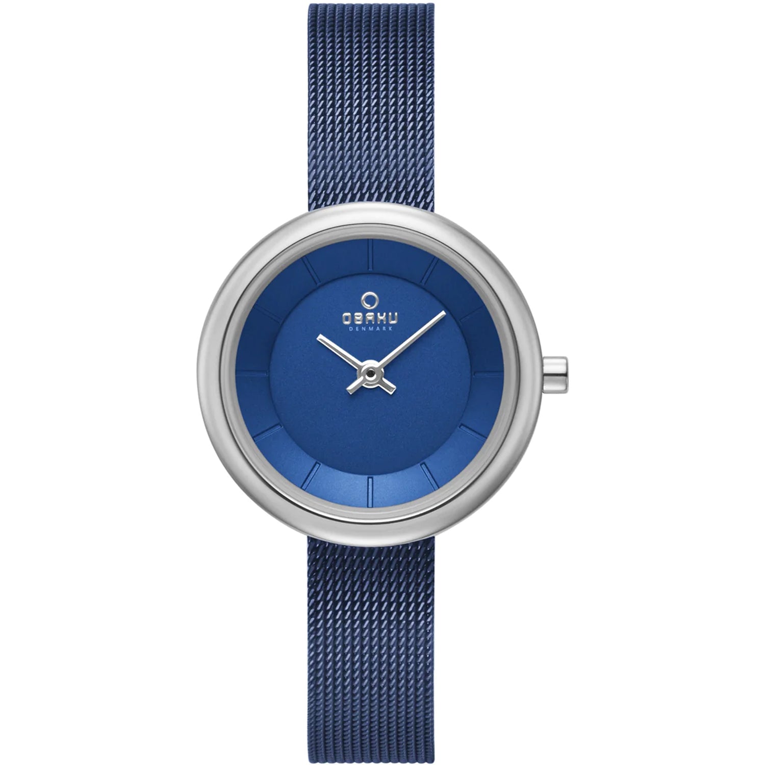 Obaku Women's Stille Arctic Blue Dial Watch - V146LXCLML by Balec Group