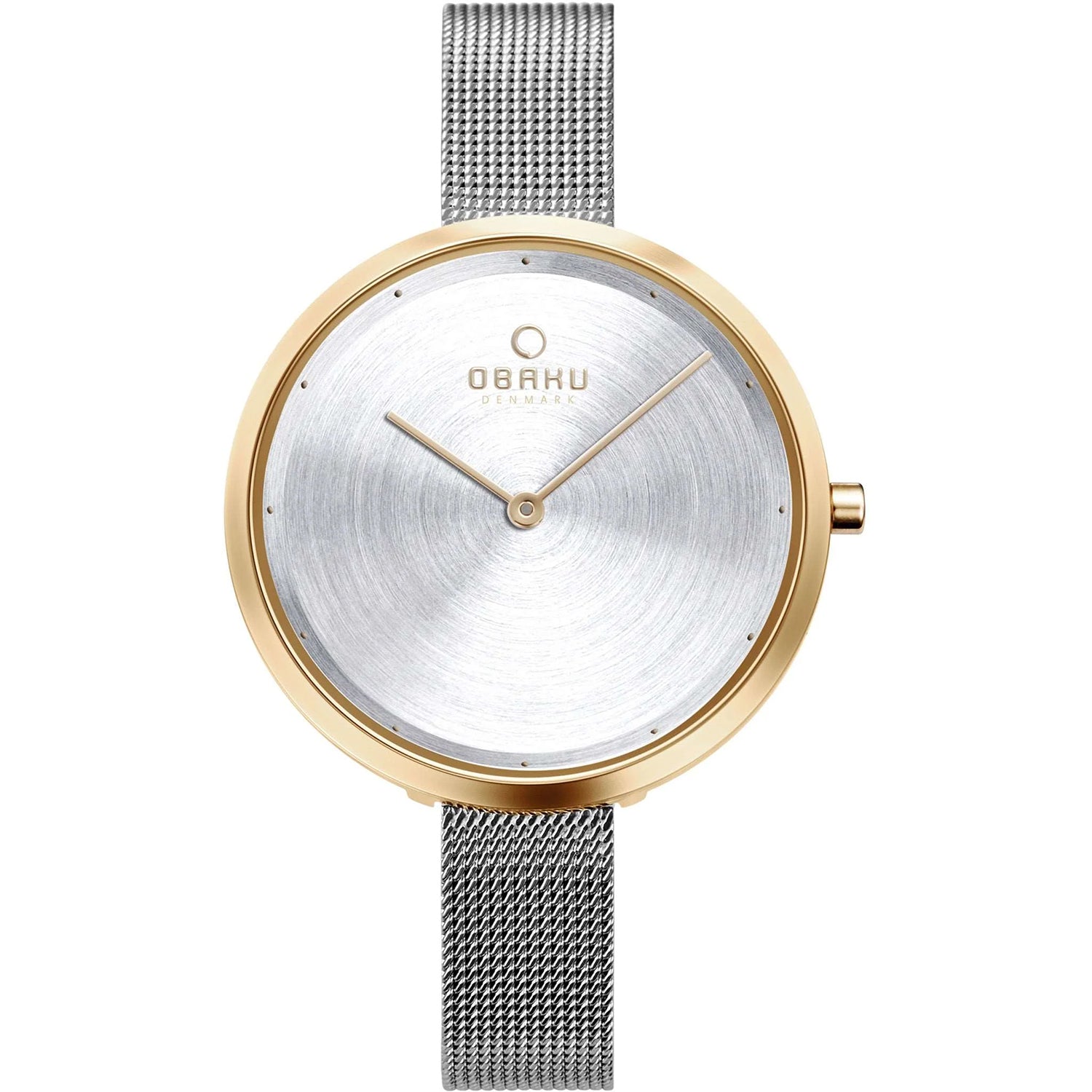 Obaku Women's Classic Silver Dial Watch - V227LXGIMC by Balec Group