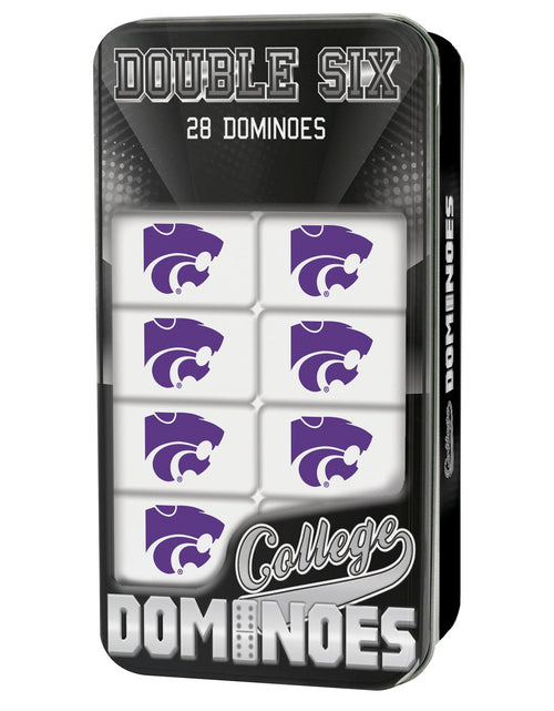 Load image into Gallery viewer, Kansas State Wildcats Dominoes by MasterPieces Puzzle Company INC
