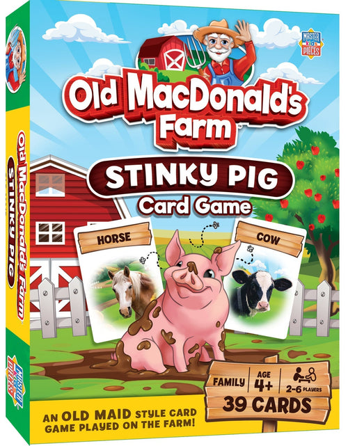 Load image into Gallery viewer, Old MacDonald's Farm - Stinky Pig Card Game by MasterPieces Puzzle Company INC
