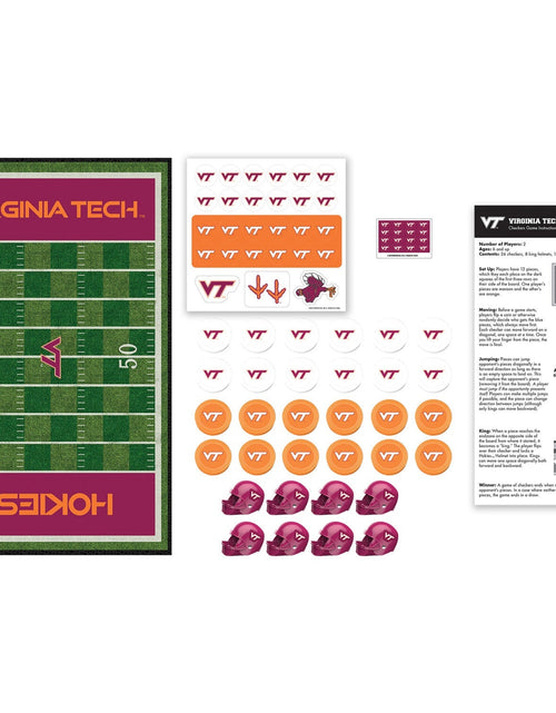 Load image into Gallery viewer, Virginia Tech Hokies Checkers Board Game by MasterPieces Puzzle Company INC
