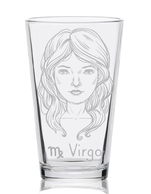 Load image into Gallery viewer, ZODIAC Pint Glasses by LumEngrave
