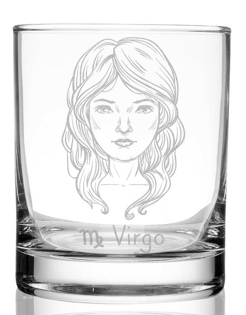 Load image into Gallery viewer, ZODIAC Whiskey Glasses by LumEngrave
