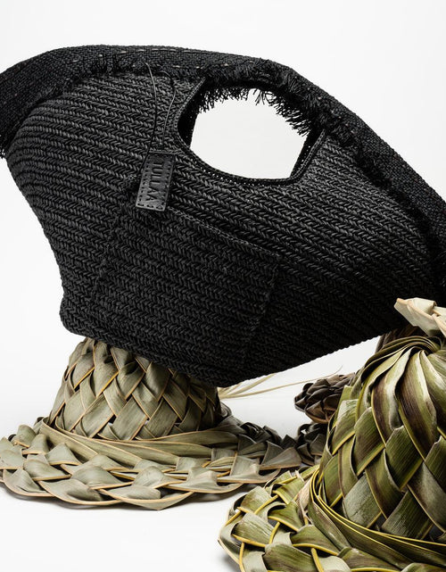 Load image into Gallery viewer, Virgo Italian Knit Leather Bag by Ladiesse
