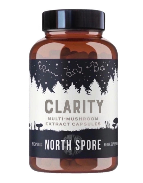 Load image into Gallery viewer, North Spore Organic ‘Clarity’ Multi-Mushroom Capsules by Farm2Me
