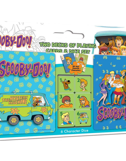 Load image into Gallery viewer, Scooby Doo 2-pack Playing Cards &amp; Dice Set by MasterPieces Puzzle Company INC
