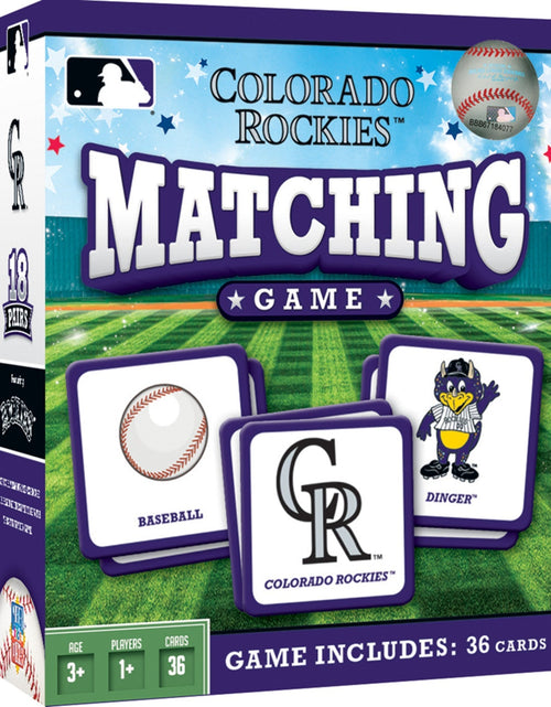 Load image into Gallery viewer, Colorado Rockies Matching Game by MasterPieces Puzzle Company INC
