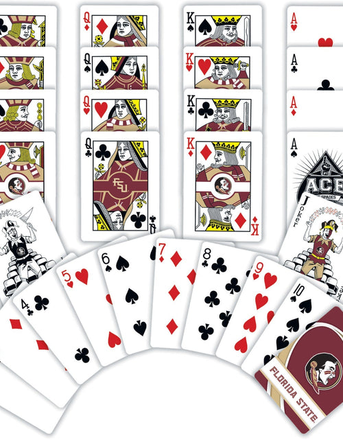 Load image into Gallery viewer, Florida State Seminoles Playing Cards - 54 Card Deck by MasterPieces Puzzle Company INC
