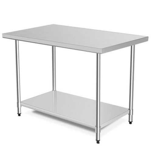 Load image into Gallery viewer, 30 x 48 Inch Stainless Steel Table Commercial Kitchen Worktable
